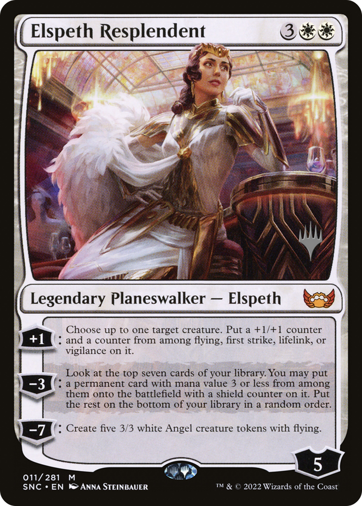 Elspeth Resplendent (PPSNC-11P) - Streets of New Capenna Promos
