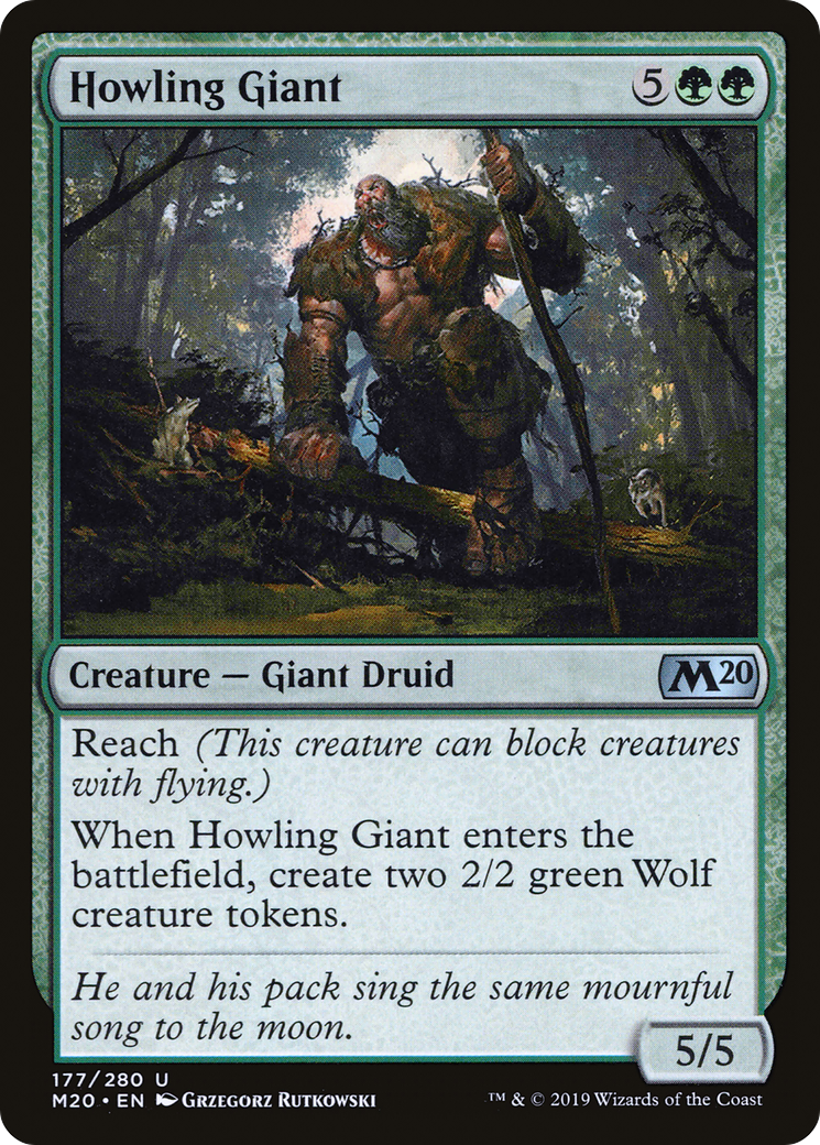 Howling Giant⁣ - Core 2020⁣ (Uncommon)⁣ [177]