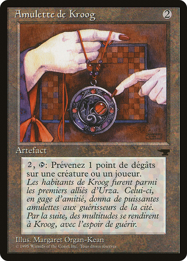 Amulet of Kroog (French) - "Amulette de Kroog" (REN-099) - Renaissance
