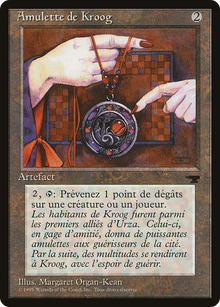 Amulet of Kroog (French) - "Amulette de Kroog" (REN-099) - Renaissance