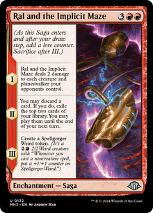 Ral and the Implicit Maze⁣ - Modern Horizons 3⁣ (Uncommon)⁣ [132]