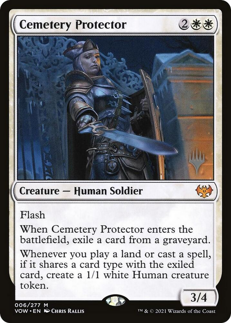 Cemetery Protector (PPDFT-06P) - Innistrad: Crimson Vow Promos Foil