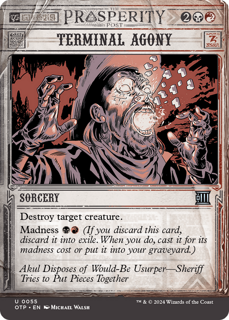 Terminal Agony⁣ - Breaking News⁣ (Uncommon)⁣ [55]