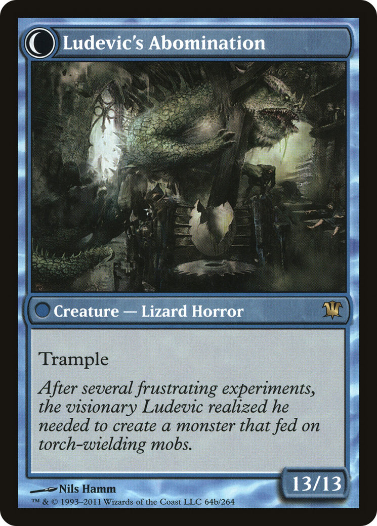 Ludevic's Test Subject (ISD-064) - Innistrad: (Double Faced Transform)