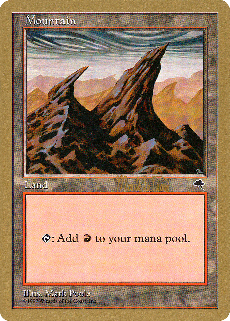 Mountain (Right) - 1999 Mark Le Pine (TMP) (WCD-MLP344) - World Championship Decks 1999