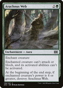 Arachnus Web⁣ - Double Masters 2022⁣ (Common)⁣ [136]