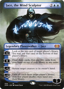 Jace, the Mind Sculptor (Borderless) (2XM-334) - Double Masters (Borderless)