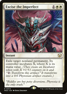 Excise the Imperfect⁣ - Commander: March of the Machine⁣ (Rare)⁣ [14]