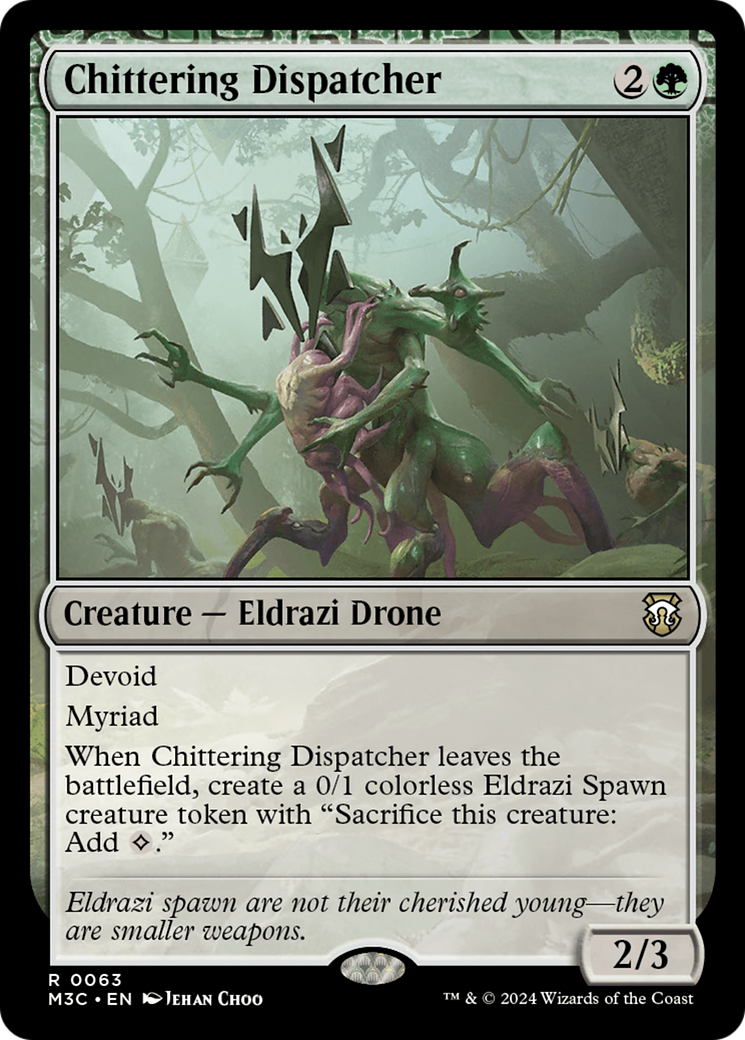 Chittering Dispatcher⁣ - Commander: Modern Horizons 3⁣ (Rare)⁣ [63]