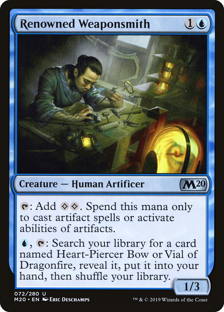 Renowned Weaponsmith⁣ - Core 2020⁣ (Uncommon)⁣ [72]
