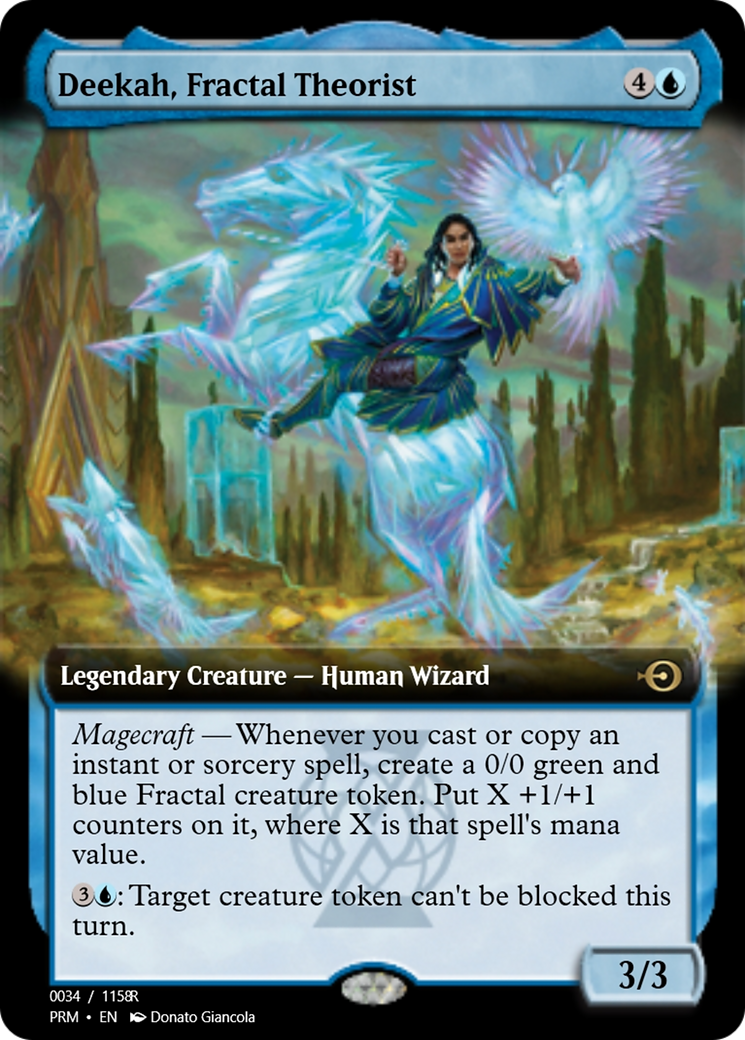 Deekah, Fractal Theorist (PRM-90040) - Magic Online Promos