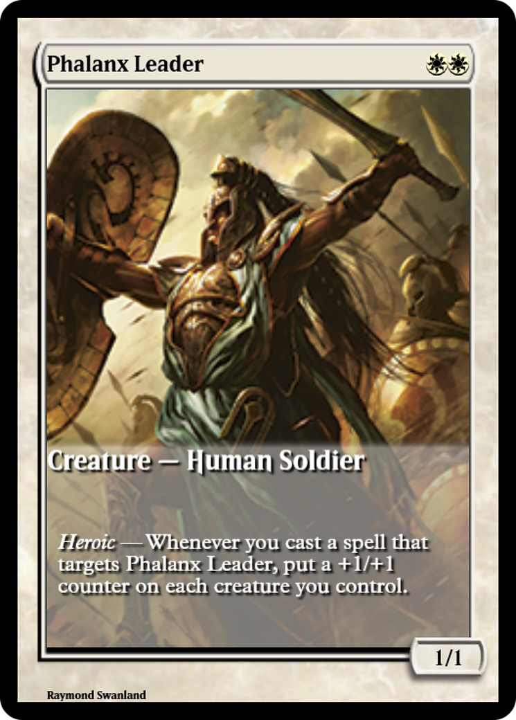 Phalanx Leader (PRM-50116) - Magic Online Promos Foil