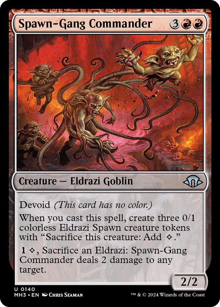 Spawn-Gang Commander⁣ - Modern Horizons 3⁣ (Uncommon)⁣ [140]