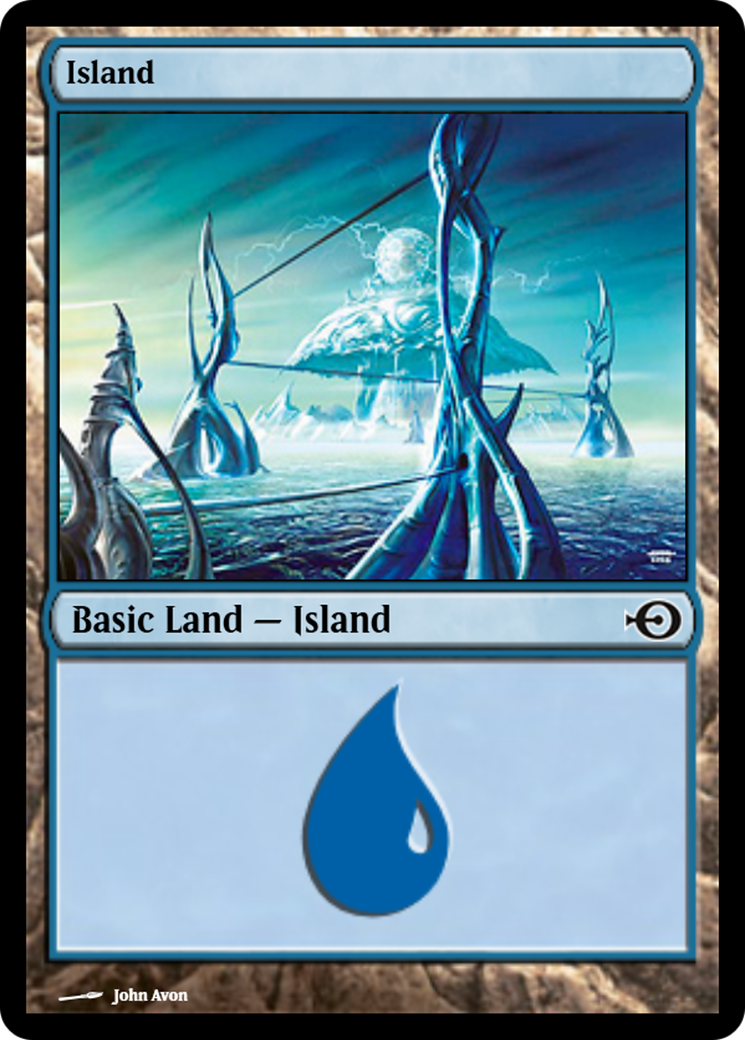 Island (PRM-31993) - Magic Online Promos Foil