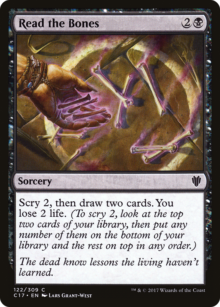 Read the Bones (C17-122) - Commander 2017