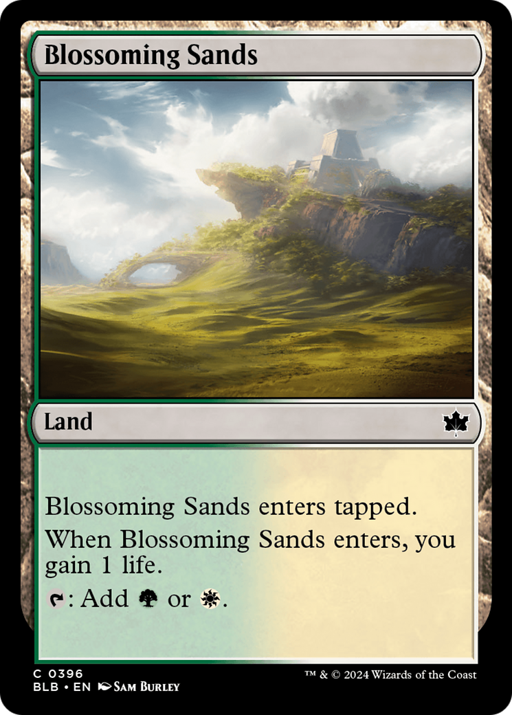 Blossoming Sands⁣ - Bloomburrow: Extras⁣ (Common)⁣ [396]