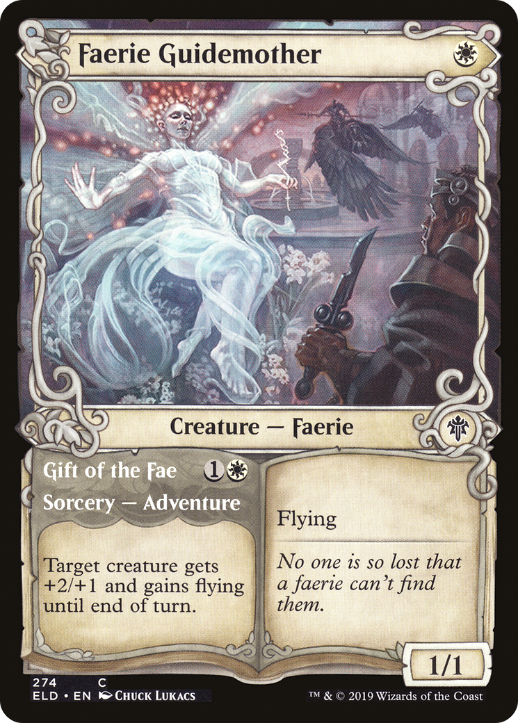 Faerie Guidemother // Gift of the Fae⁣ - Throne of Eldraine: Extras⁣ (Common)⁣ [274]