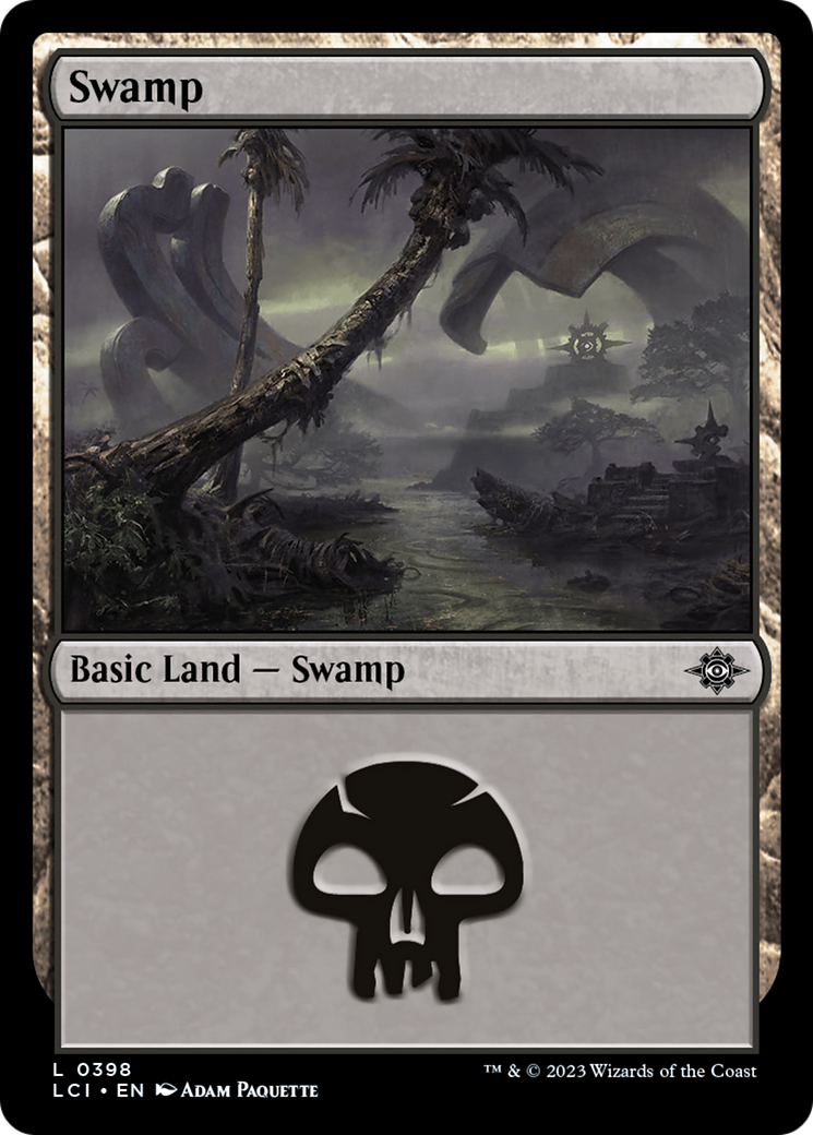 Swamp (V.2)⁣ - The Lost Caverns of Ixalan: Extras⁣ (Land)⁣ [398]