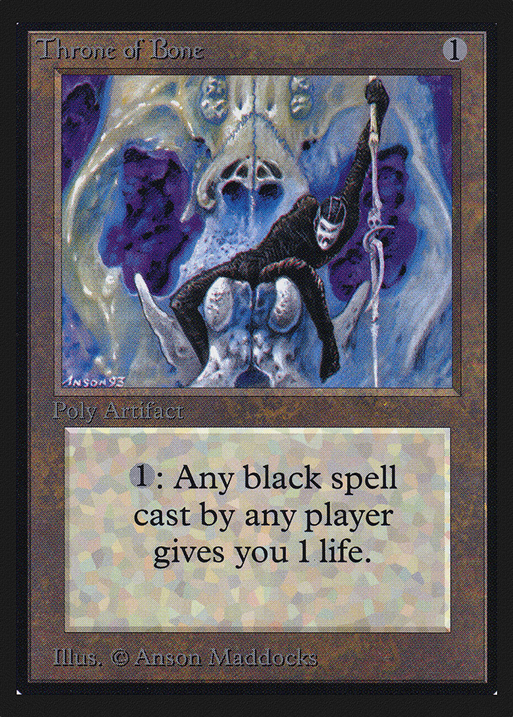 Throne of Bone (IE) (IED-274) - Intl. Collectors' Edition