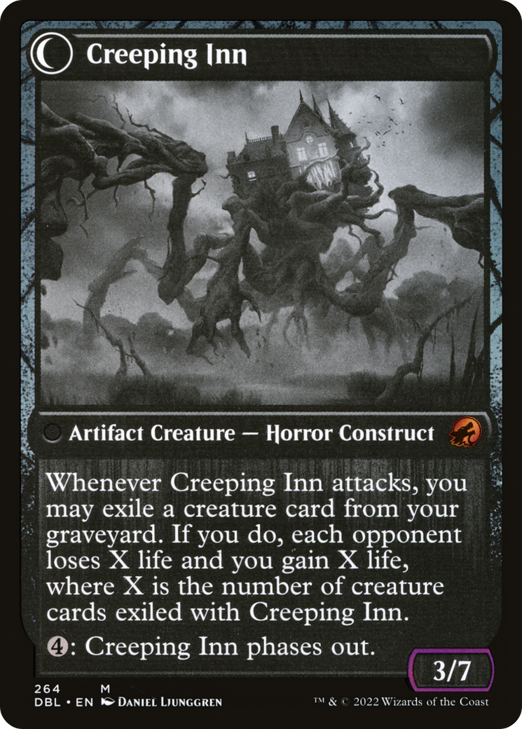 Hostile Hostel (DBL-264) - Innistrad: Double Feature: (Double Faced Transform) Foil