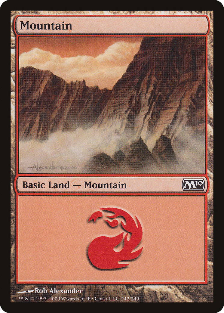 Mountain (242) (M10-242) - Magic 2010