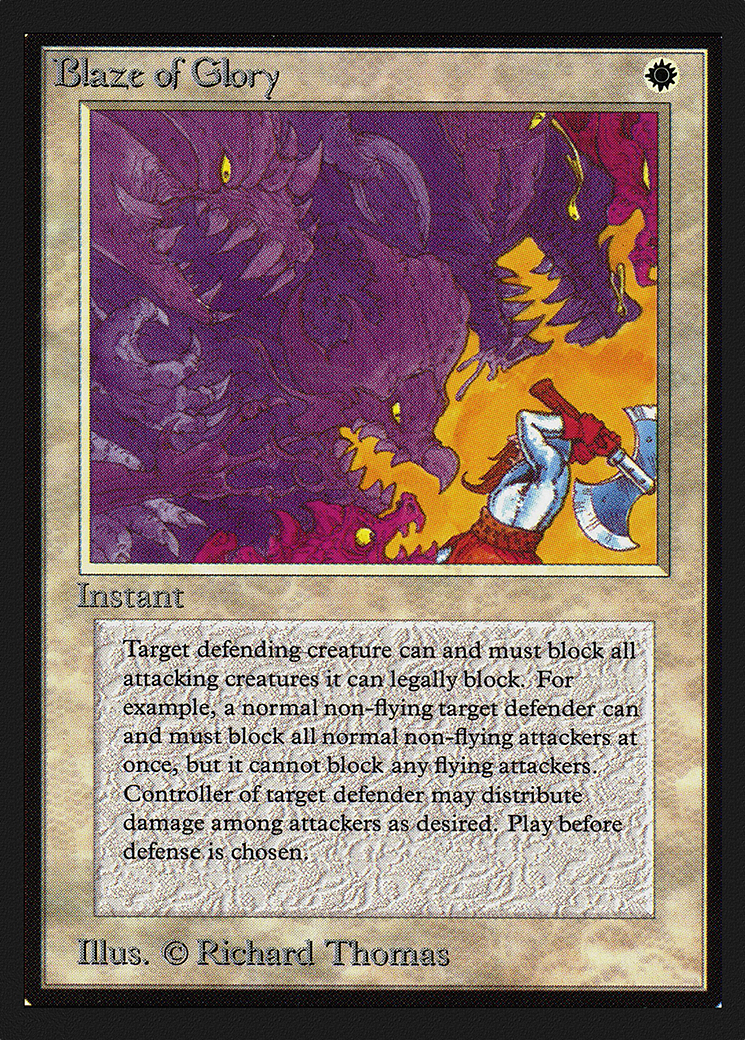 Blaze of Glory (CE) (CED-006) - Collectors' Edition