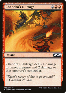 Chandra's Outrage⁣ - Core 2020⁣ (Common)⁣ [130]