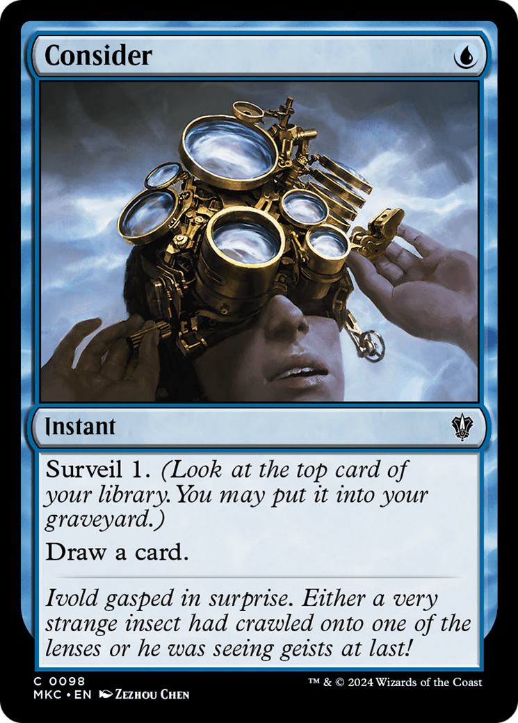 Consider⁣ - Commander: Murders at Karlov Manor⁣ (Common)⁣ [98]