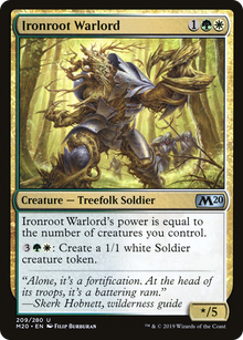Ironroot Warlord⁣ - Core 2020⁣ (Uncommon)⁣ [209]