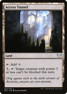 Access Tunnel (STX-262) - Strixhaven: School of Mages Foil