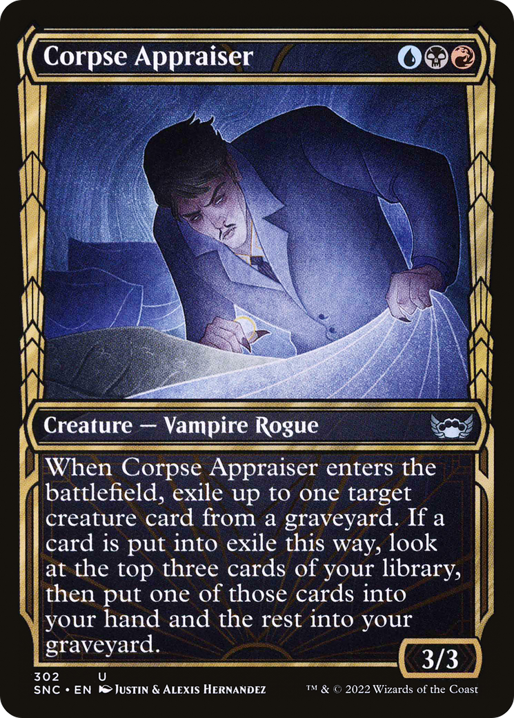 Corpse Appraiser (V.1)⁣ - Streets of New Capenna: Extras⁣ (Uncommon)⁣ [302]