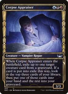 Corpse Appraiser (V.1)⁣ - Streets of New Capenna: Extras⁣ (Uncommon)⁣ [302]