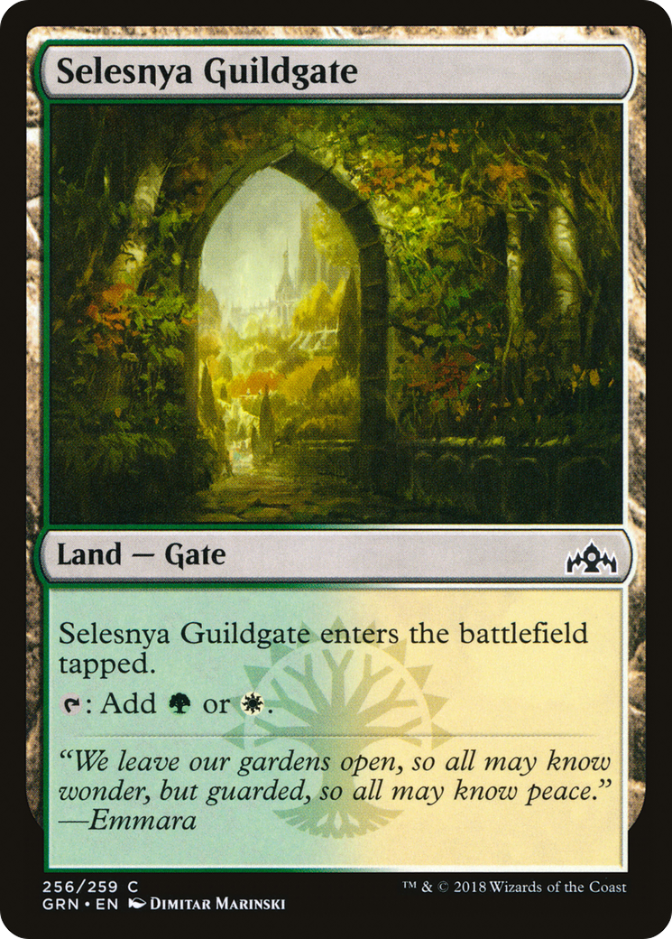 Selesnya Guildgate (256) (GRN-256) - Guilds of Ravnica