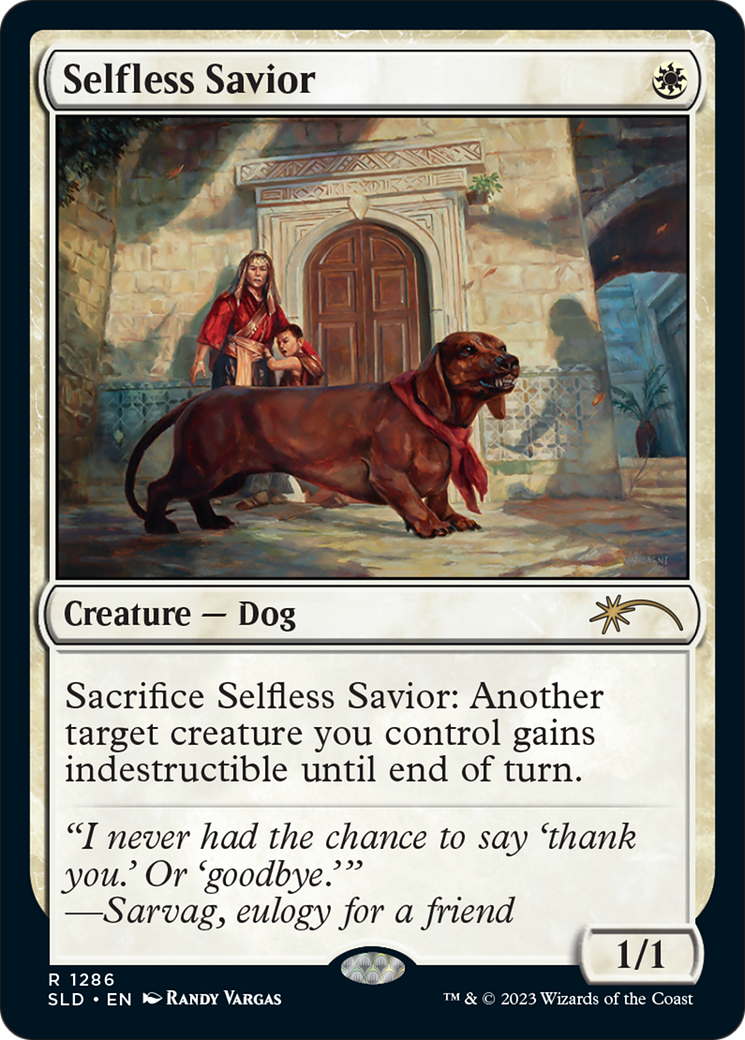 Selfless Savior (SLD-1286) - Secret Lair Drop