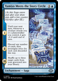 Tamiyo Meets the Story Circle⁣ - Modern Horizons 3⁣ (Uncommon)⁣ [72]