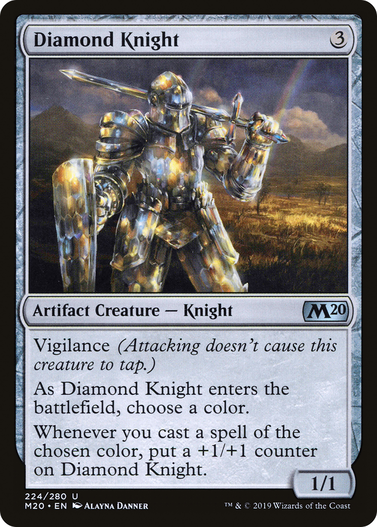 Diamond Knight⁣ - Core 2020⁣ (Uncommon)⁣ [224]