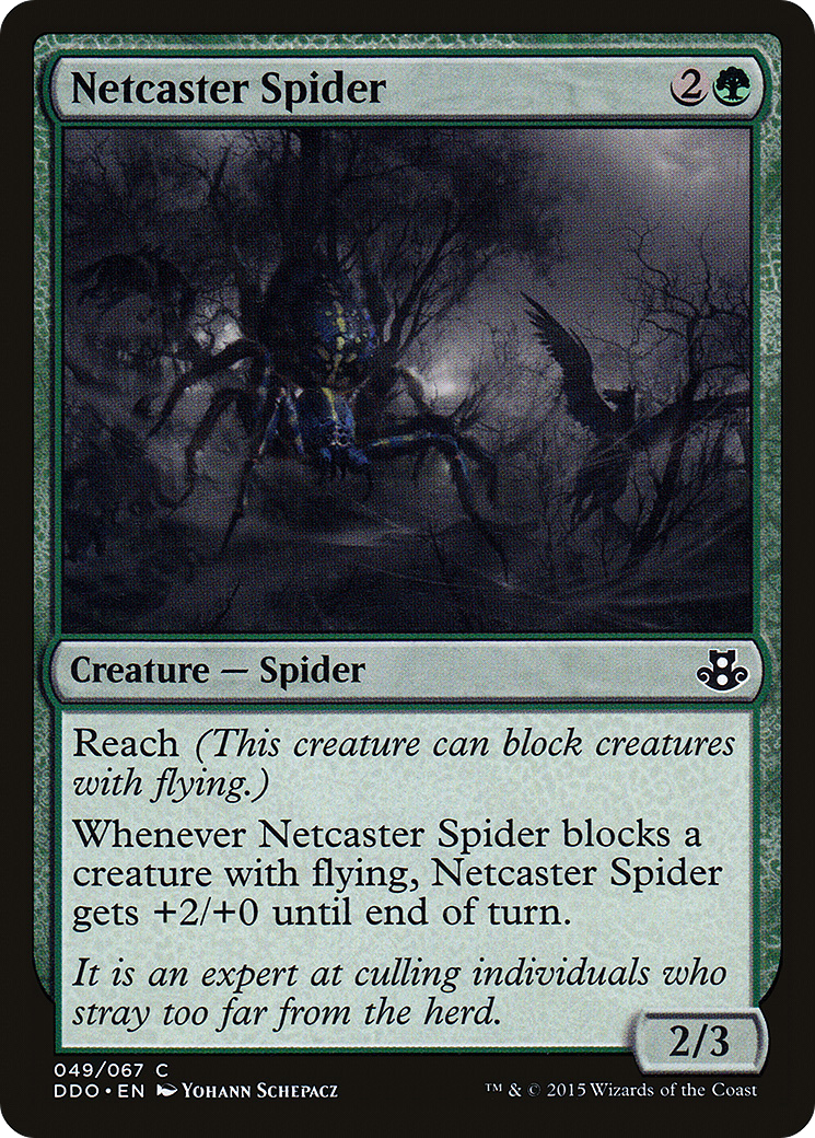 Netcaster Spider (DDO-049) - Duel Decks: Elspeth vs. Kiora