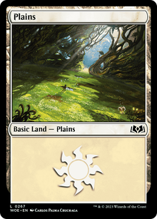 Plains (0267) (WOE-267) - Wilds of Eldraine