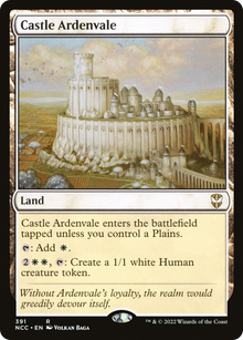 Castle Ardenvale⁣ - Commander: Streets of New Capenna⁣ (Rare)⁣ [391]