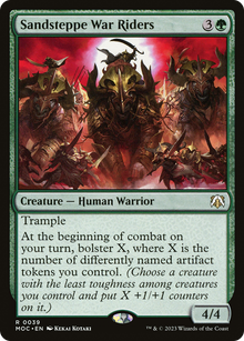 Sandsteppe War Riders⁣ - Commander: March of the Machine⁣ (Rare)⁣ [39]