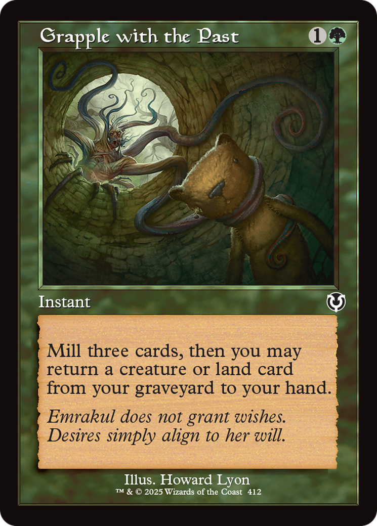 Grapple with the Past (INR-412) - Innistrad Remastered Foil