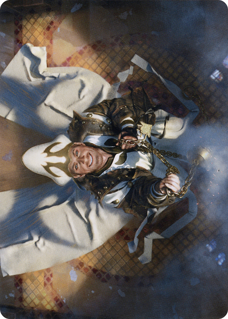 Jerren, Corrupted Bishop // Jerren, Corrupted Bishop (AMID-037) - Midnight Hunt Art Series (Borderless)