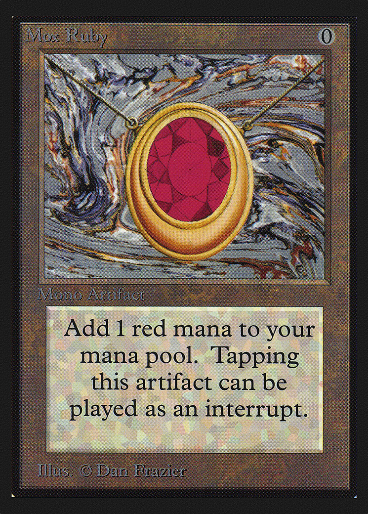 Mox Ruby (IE) (IED-265) - Intl. Collectors' Edition