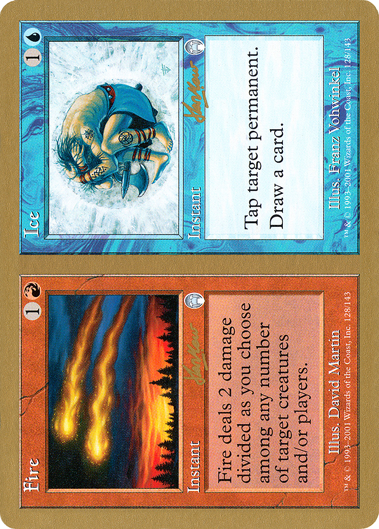Fire // Ice - 2002 Sim Han How (APC) (WCD-SHH128) - World Championship Decks 2002