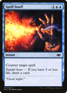 Spell Snuff (MH1-070) - Modern Horizons