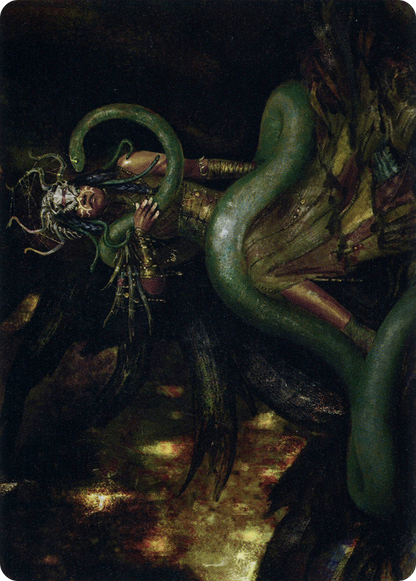 Saryth, the Viper's Fang // Saryth, the Viper's Fang (AMID-053) - Midnight Hunt Art Series (Borderless)