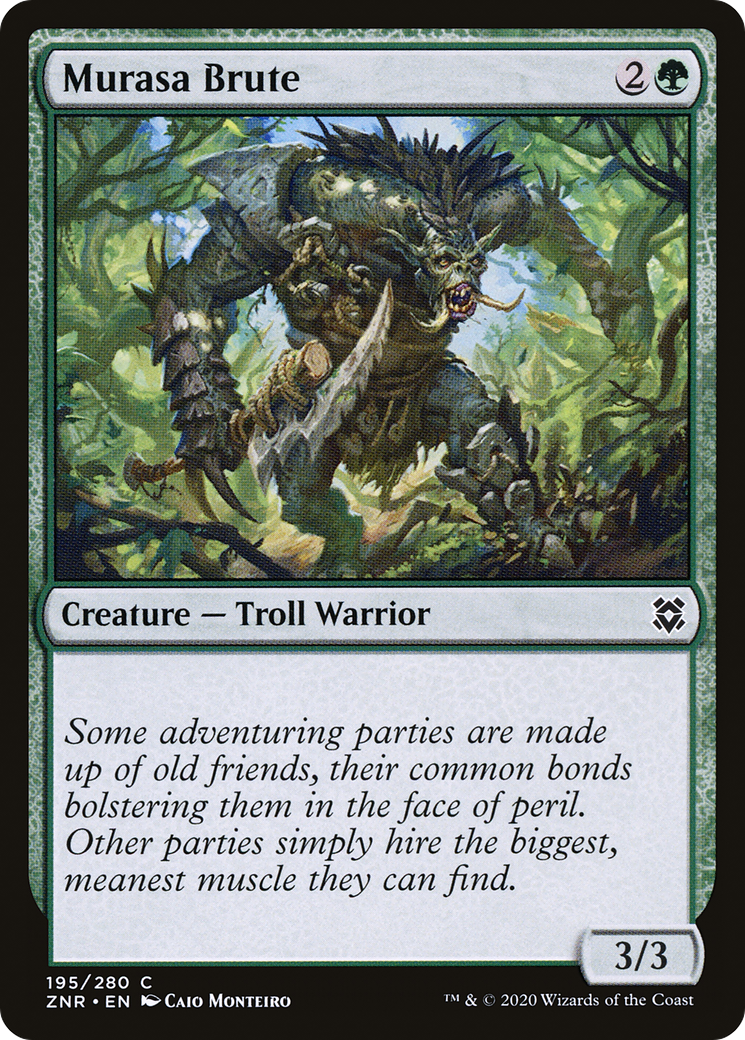Murasa Brute (ZNR-195) - Zendikar Rising