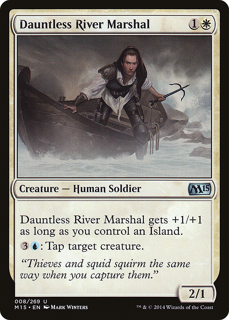 Dauntless River Marshal (M15-008) - Magic 2015 Foil