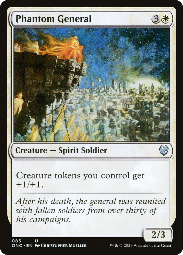 Phantom General⁣ - Commander: Phyrexia: All Will Be One⁣ (Uncommon)⁣ [85]