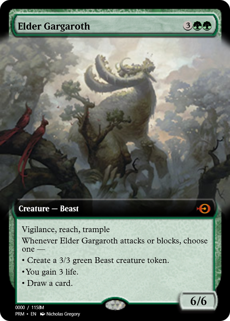 Elder Gargaroth (PRM-81994) - Magic Online Promos